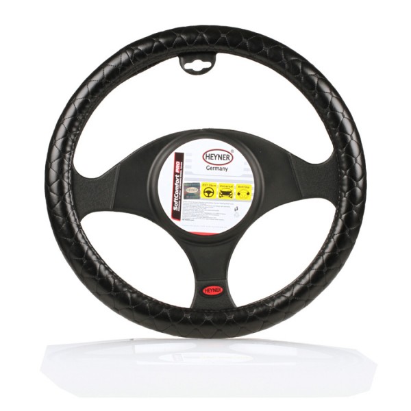 Premium Steering Wheel Cover black
